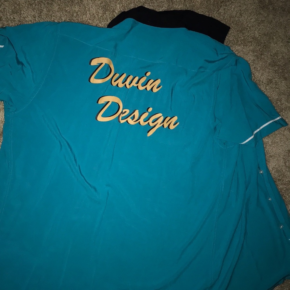 DUVIN surfing, Button down shortsleeved T-shirt